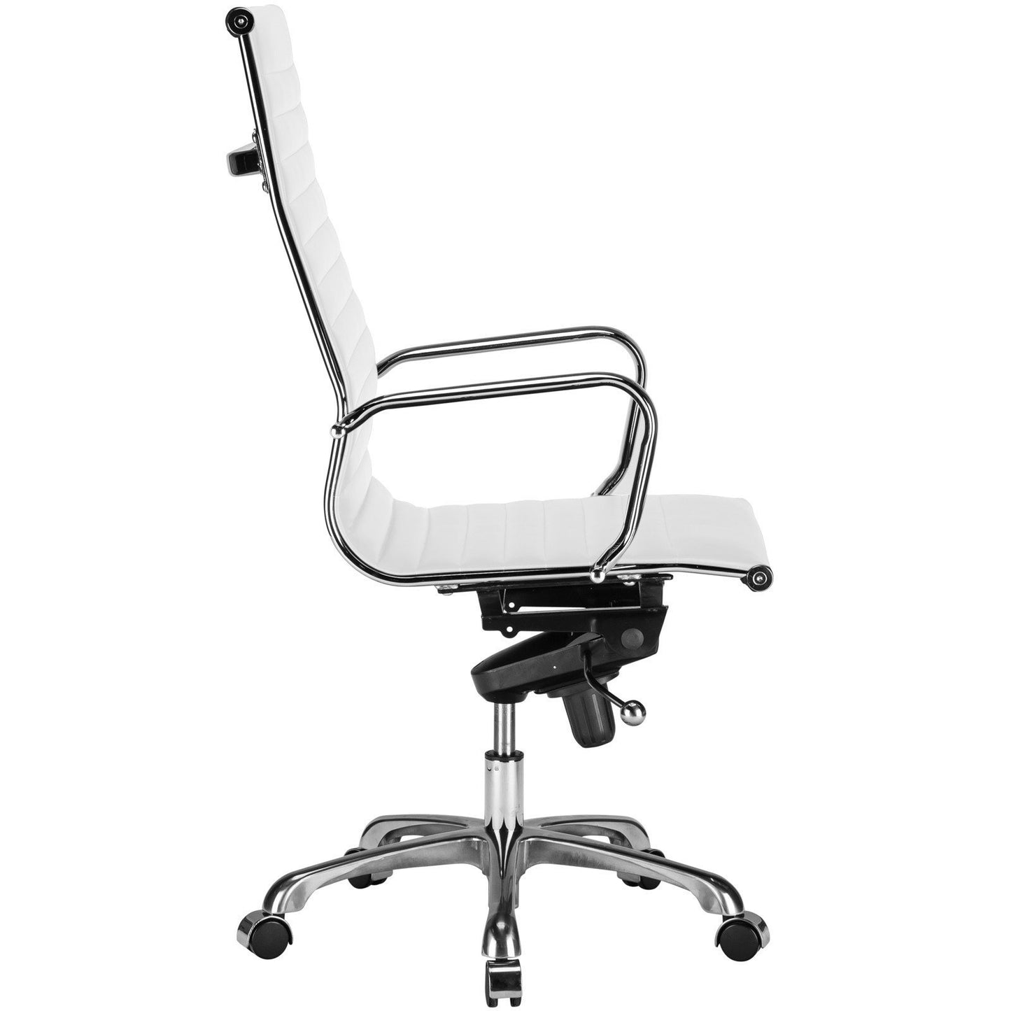 Ribbed High Back Office Chair - living-essentials