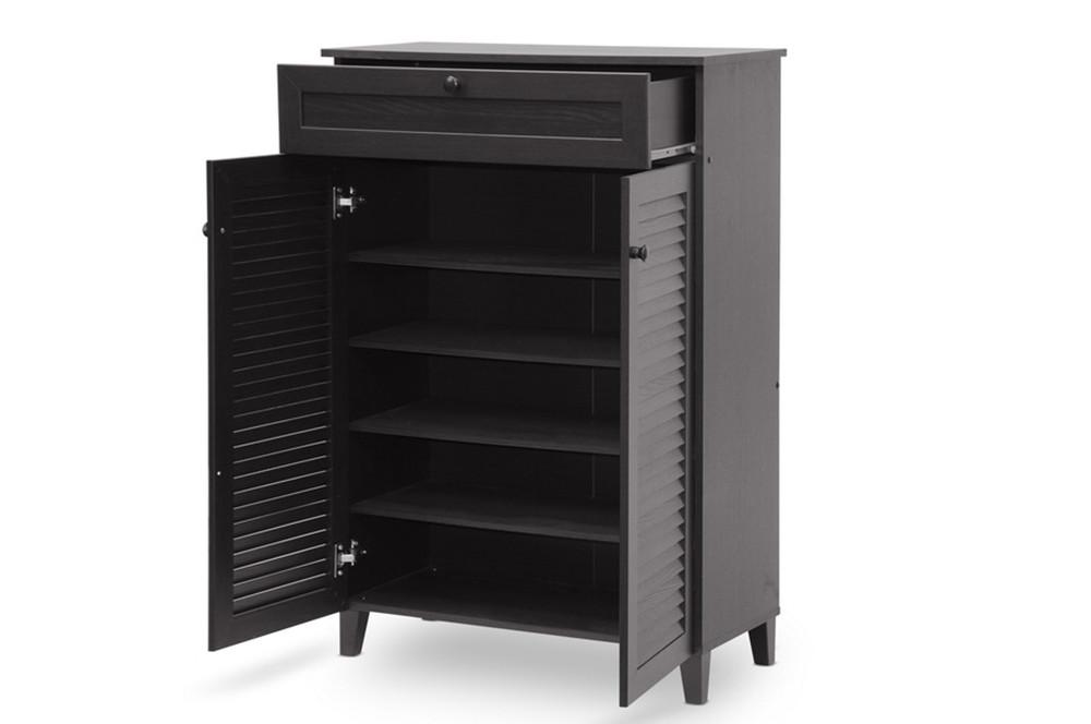 Jacon Espresso Shoe-Storage Cabinet - living-essentials