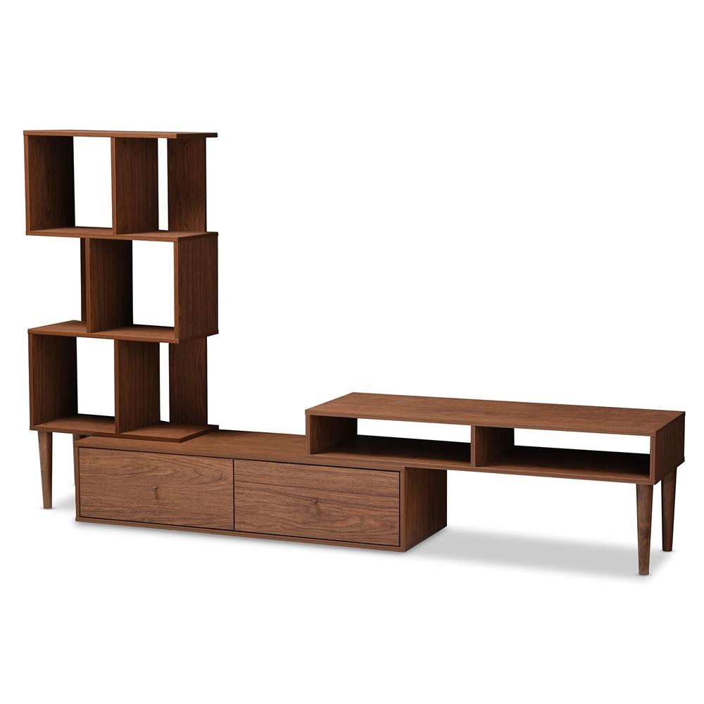 Haden Mid-century Modern Entertainment Center TV & Display Stand - living-essentials