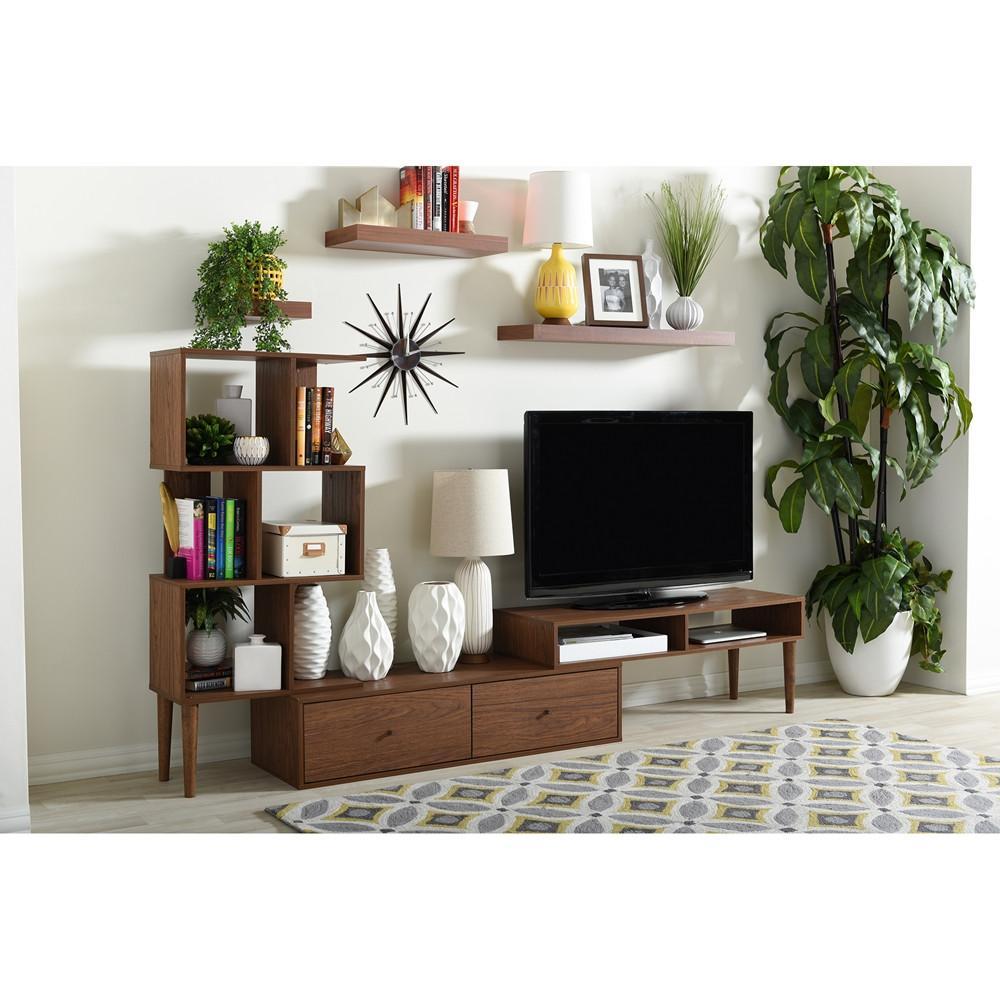 Haden Mid-century Modern Entertainment Center TV & Display Stand - living-essentials