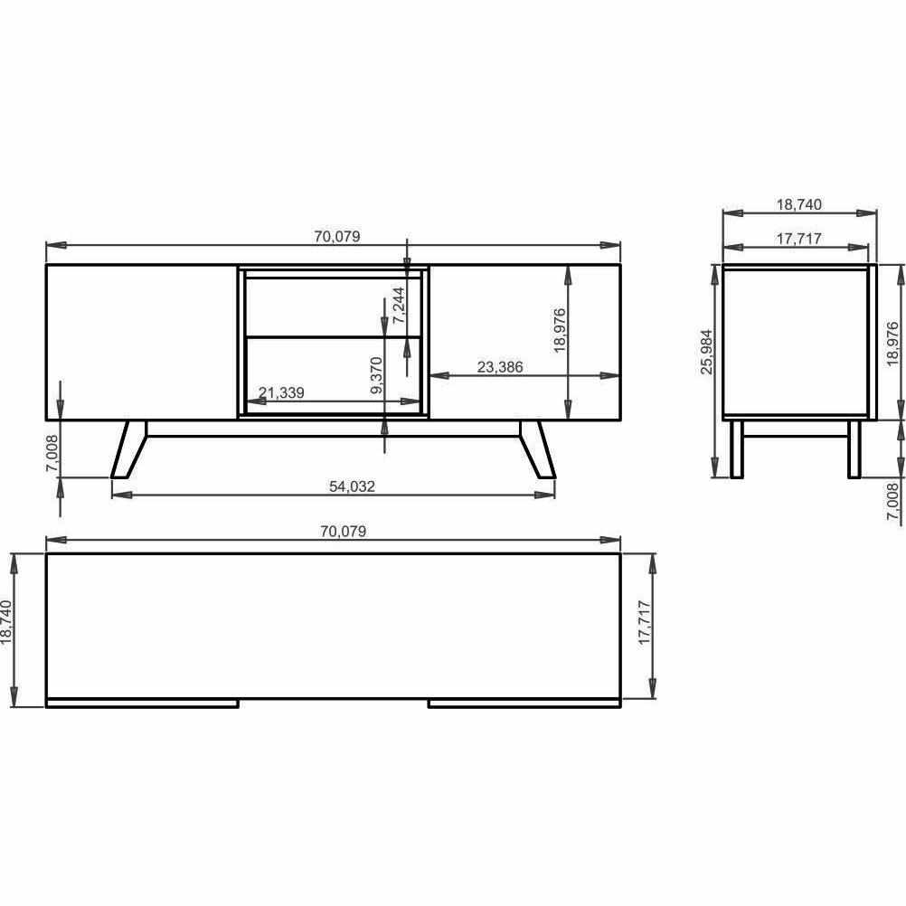 70" Furnitech Signature Console - living-essentials