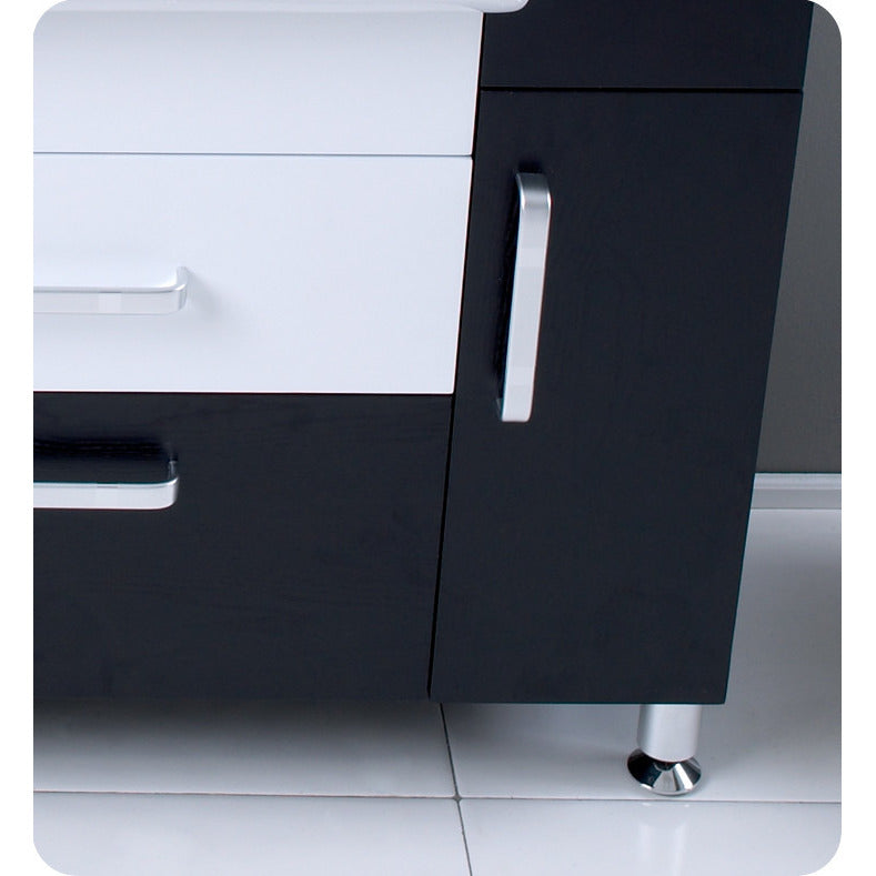 Fresca Vita Modern Bathroom Vanity w/ Wenge Wood Finish - living-essentials