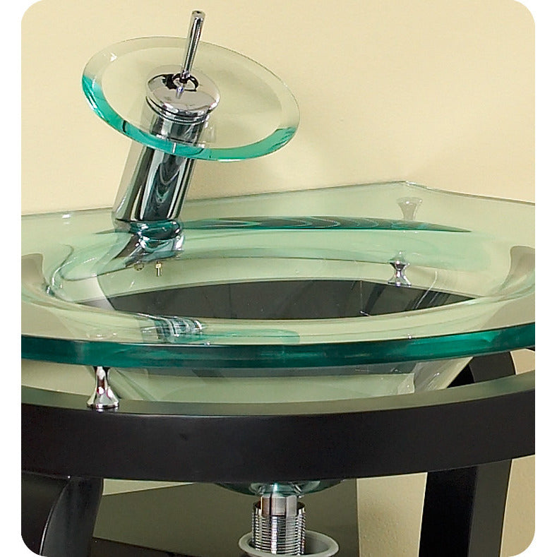 Fresca Simpatico Espresso Modern Bathroom Vanity w/ Mirror & Shelves - living-essentials