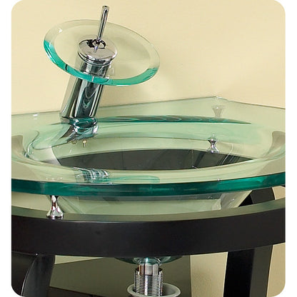 Fresca Simpatico Espresso Modern Bathroom Vanity w/ Mirror & Shelves - living-essentials