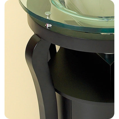 Fresca Simpatico Espresso Modern Bathroom Vanity w/ Mirror & Shelves - living-essentials