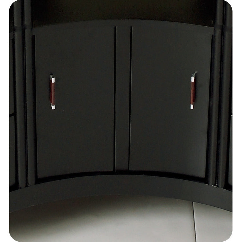 Fresca Unico Espresso Modern Bathroom Vanity w/ Mirrors - living-essentials