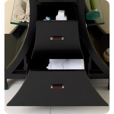 Fresca Cortese Espresso Modern Bathroom Vanity with Mirror - living-essentials