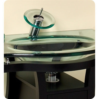 Fresca Cortese Espresso Modern Bathroom Vanity with Mirror - living-essentials