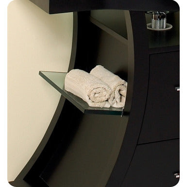 Fresca Cortese Espresso Modern Bathroom Vanity with Mirror - living-essentials