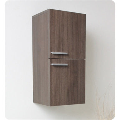 Fresca Potenza Gray Oak Modern Bathroom Vanity w/ Pop Open Drawer - living-essentials