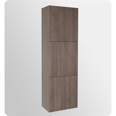 Fresca Potenza Gray Oak Modern Bathroom Vanity w/ Pop Open Drawer - living-essentials