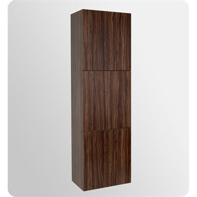 Fresca Livello 30" Walnut Modern Bathroom Vanity w/ Medicine Cabinet - living-essentials