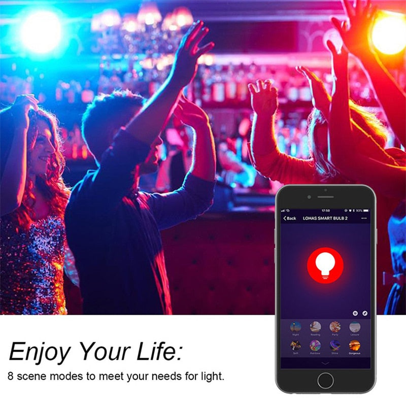 WiFi Smart Spotlight Light Bulb with App Control