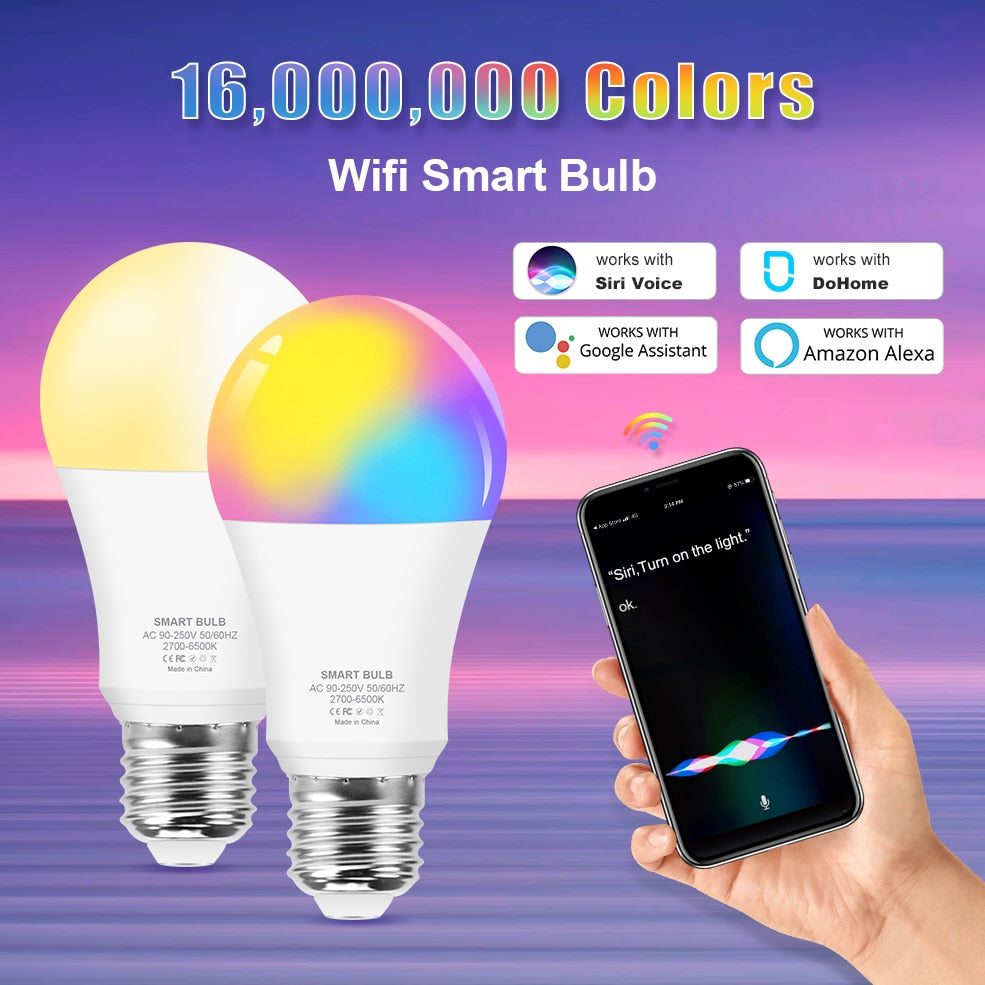 Smart LED Color Changing Bulb