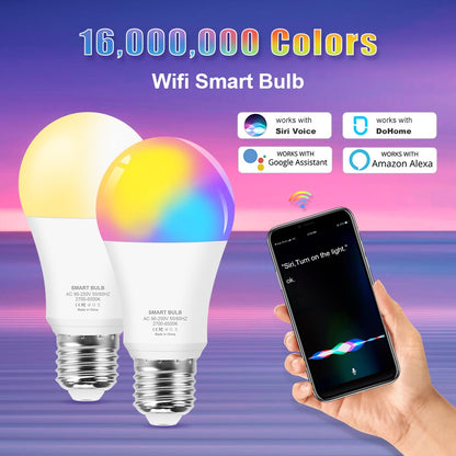 Smart LED Color Changing Bulb