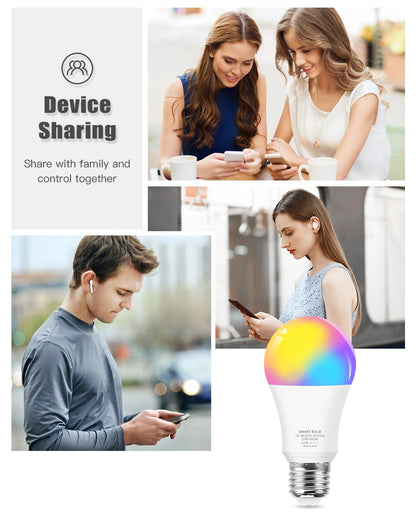 Smart LED Color Changing Bulb