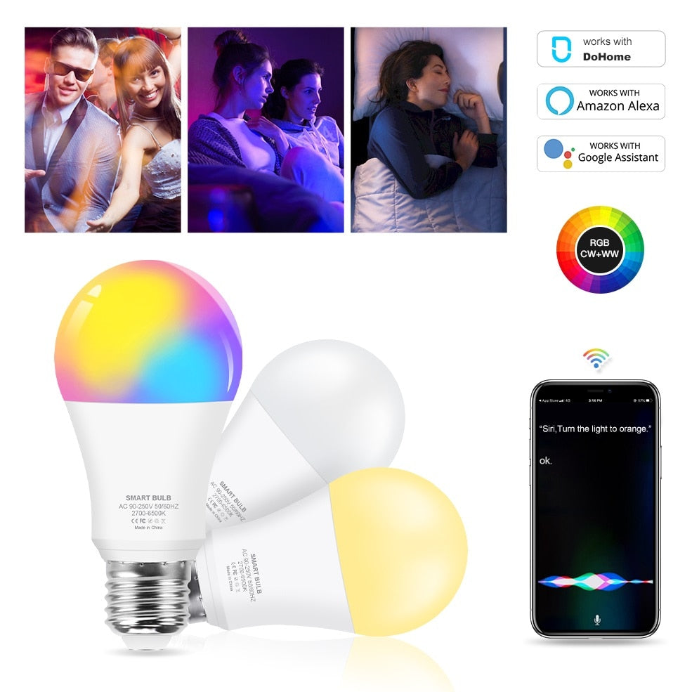 Smart LED Color Changing Bulb