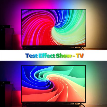DIY HDTV Computer Monitor Neon Backlight