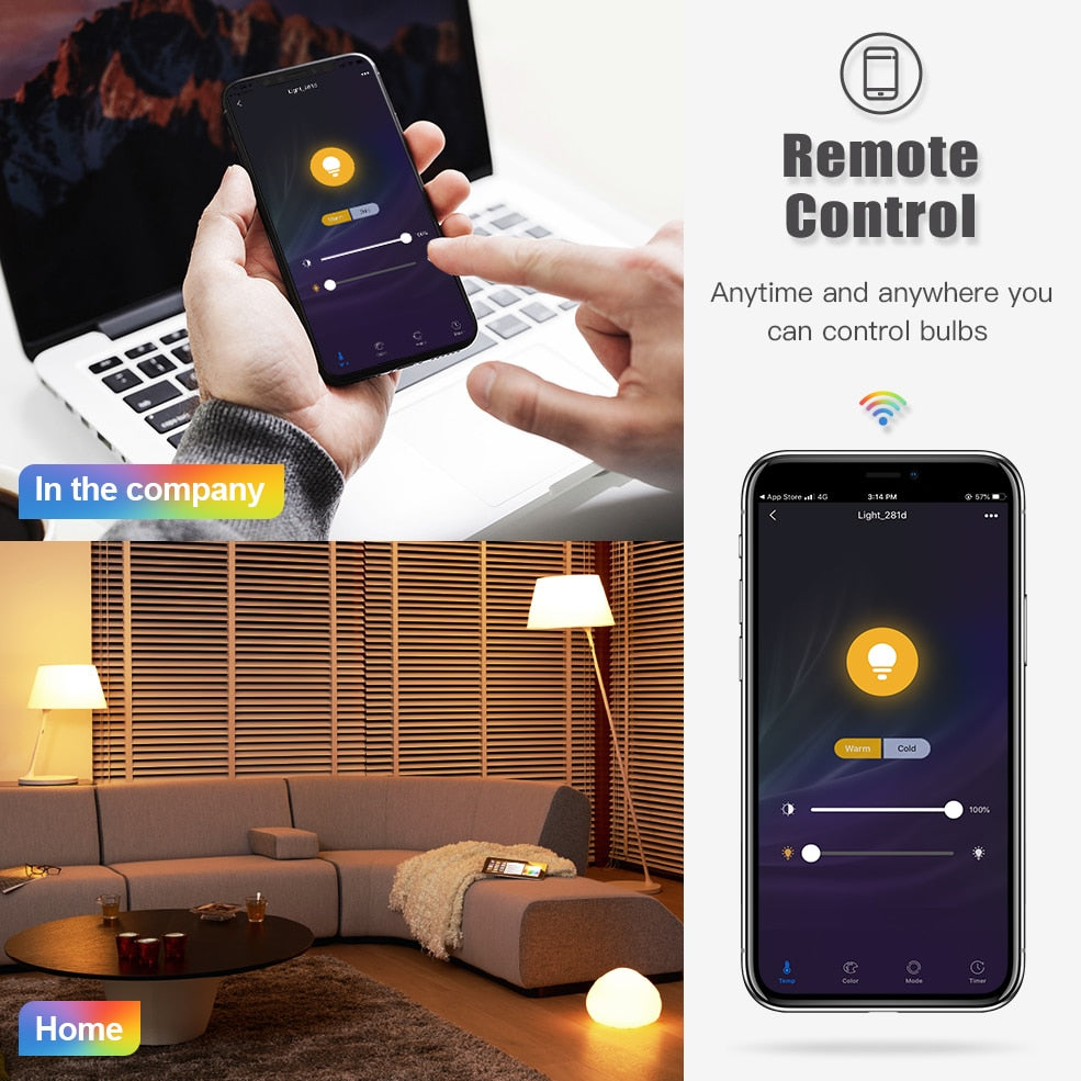 Smart LED Color Changing Bulb