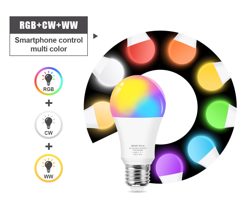 Smart LED Color Changing Bulb