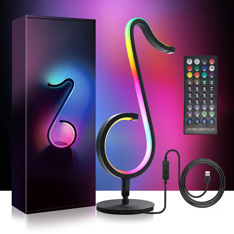 Smart Music Note Table Lamp with APP Control