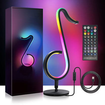 Smart Music Note Table Lamp with APP Control