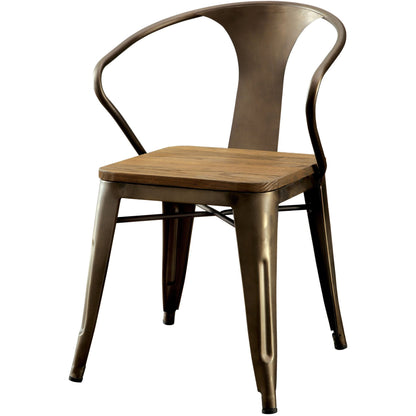 Reming I Industrial Dining Chair (Set of 2) in Natural Elm - living-essentials