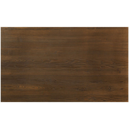 Reming I Industrial Dining Table in Natural Elm - living-essentials