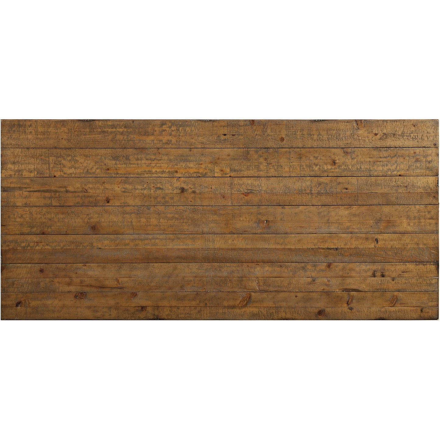 Anita Industrial Dining Table in Rustic Pine - living-essentials