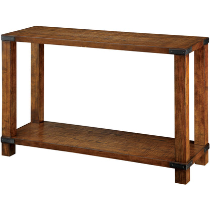 Huntley Transitional Sofa Table in Dark Oak - living-essentials