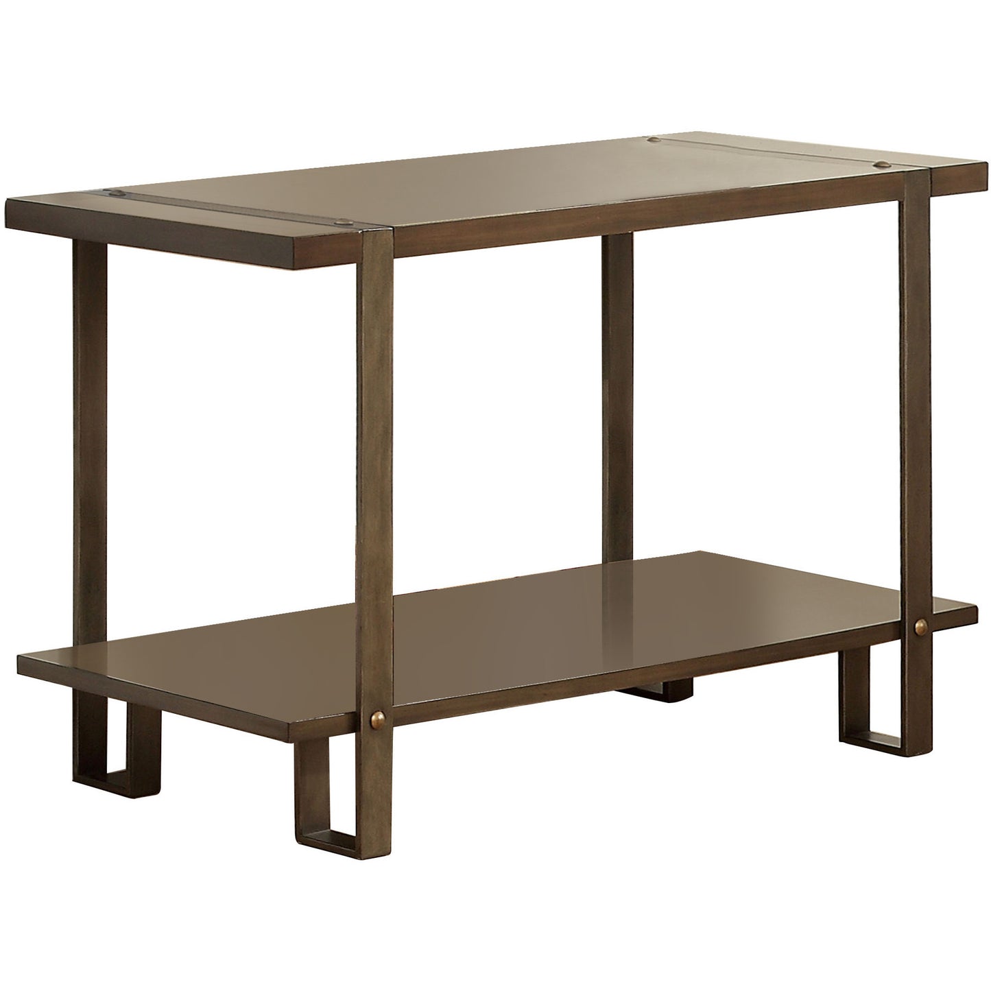 Owen Transitional Sofa Table in Dark Oak - living-essentials
