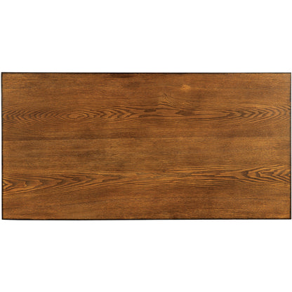 Donnell Transitional 3-Piece Coffee and End Table Set in Medium Oak - living-essentials