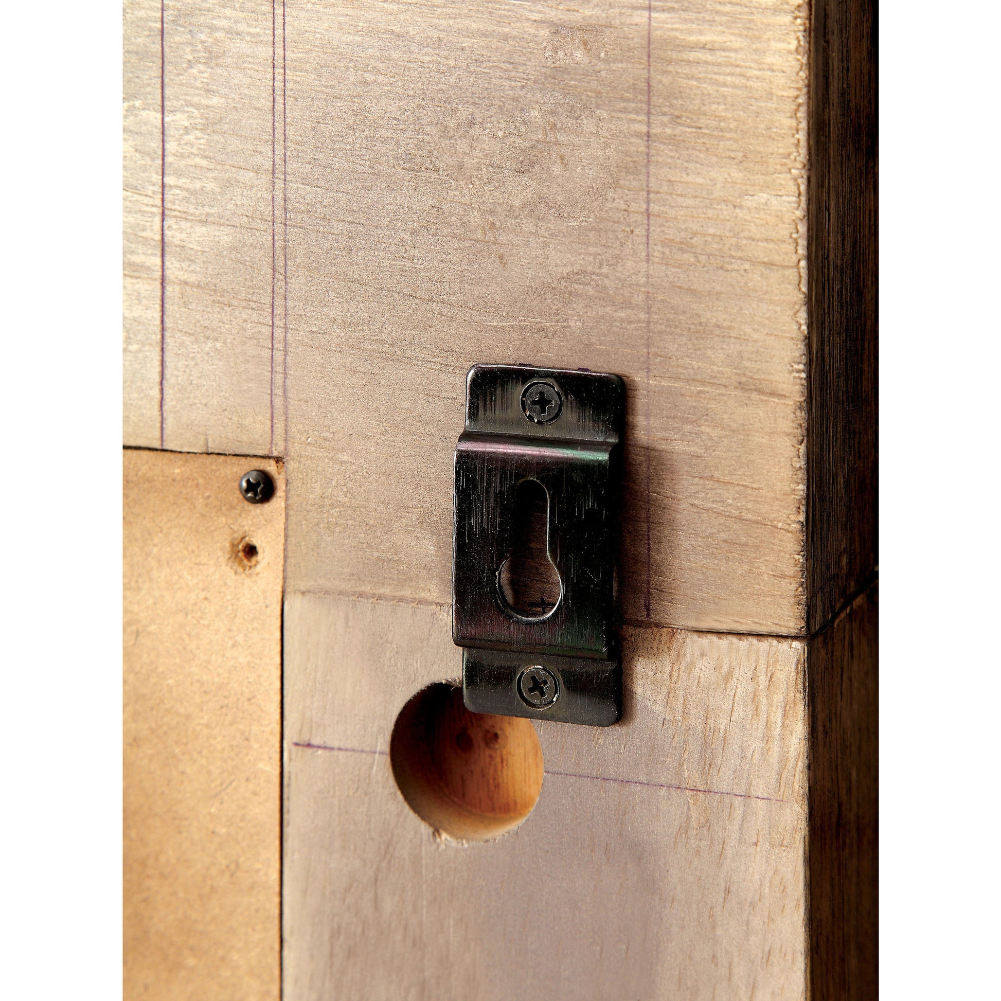 Moline Transitional Dresser and Mirror Set in Rustic Natural Tone - living-essentials