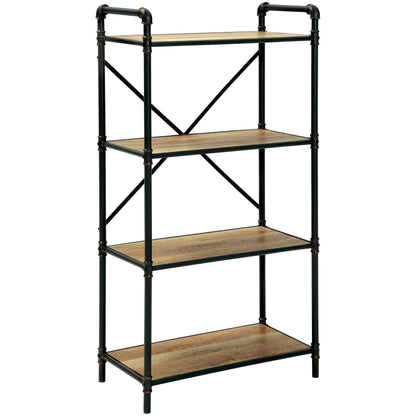 Irvin Industrial Medium Display Shelf in Antique Black - living-essentials