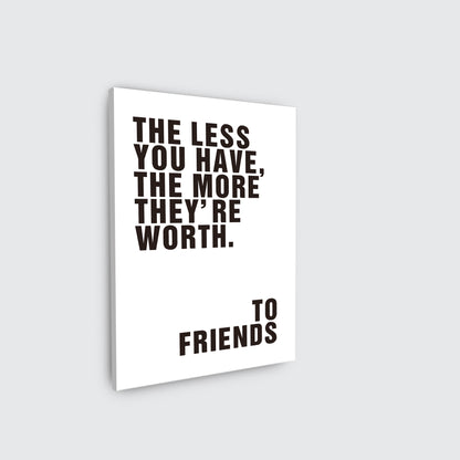 To Friends - living-essentials