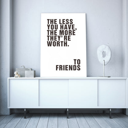 To Friends - living-essentials