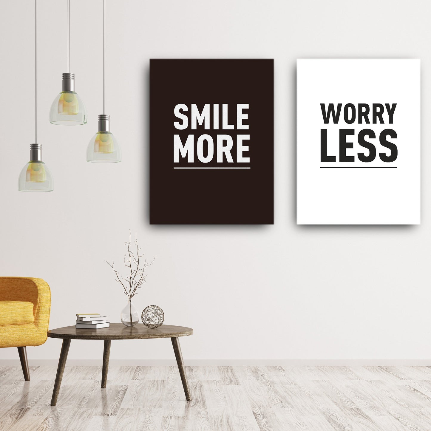 Smile More Worry Less - 2 Pack - living-essentials