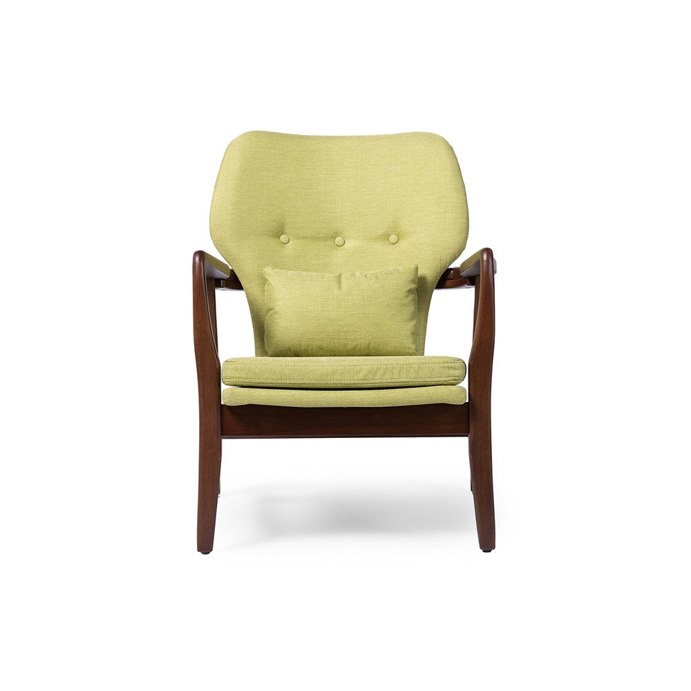 Randy Retro Green Lounge Chair - living-essentials