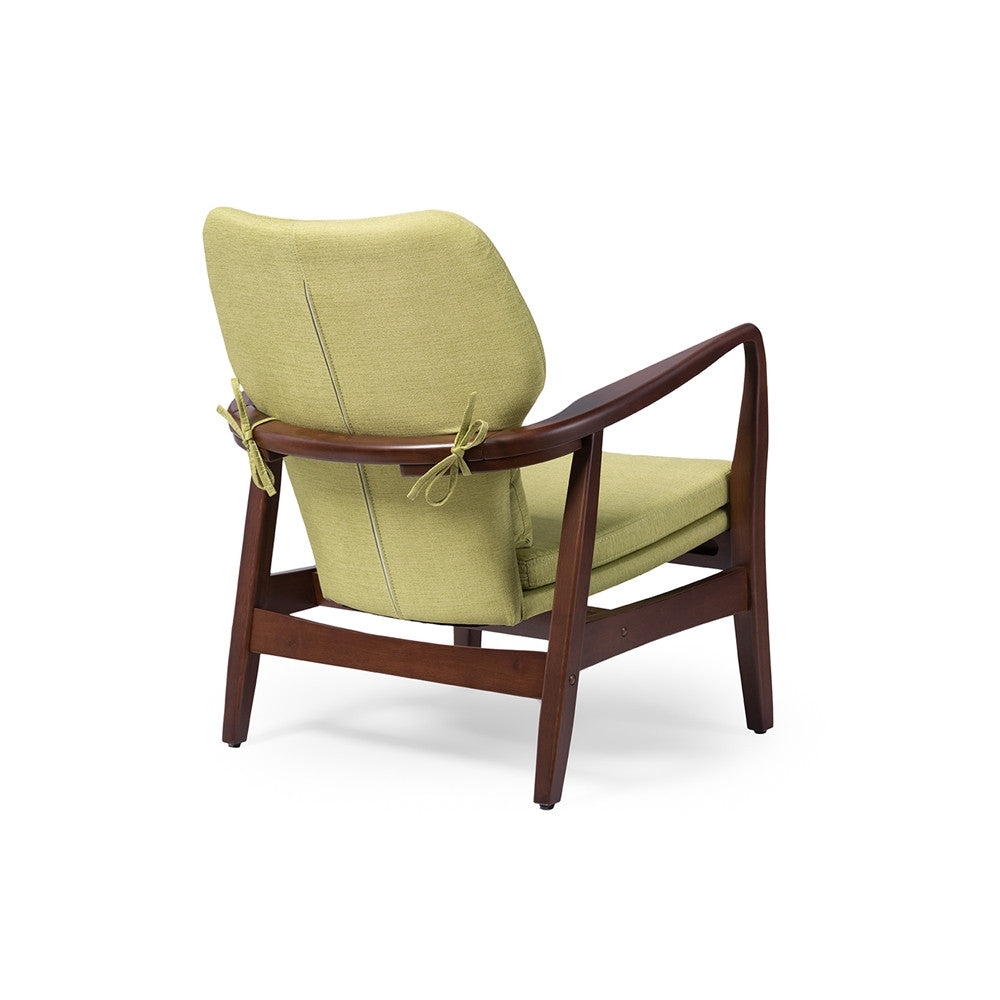 Randy Retro Green Lounge Chair - living-essentials