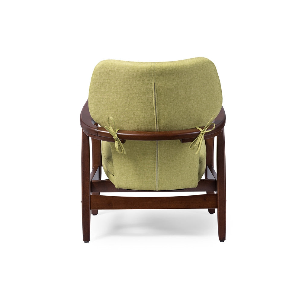 Randy Retro Green Lounge Chair - living-essentials