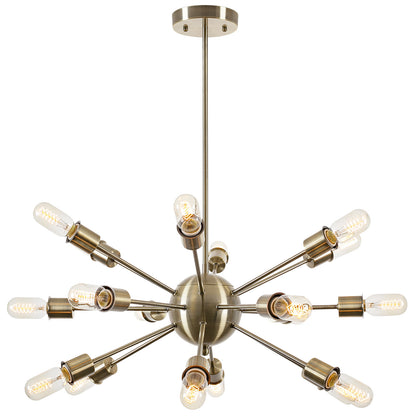 Sputnik Style Industrial Chandelier - living-essentials