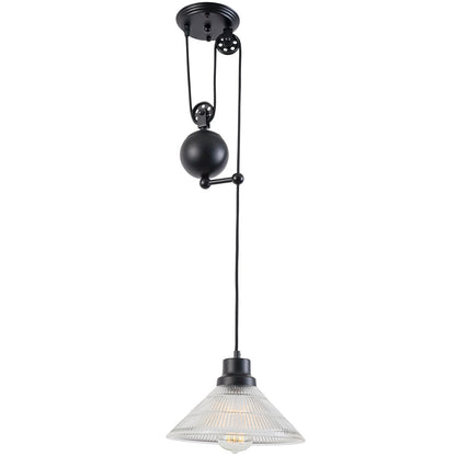 Technician Industrial Pulley Pendant - living-essentials