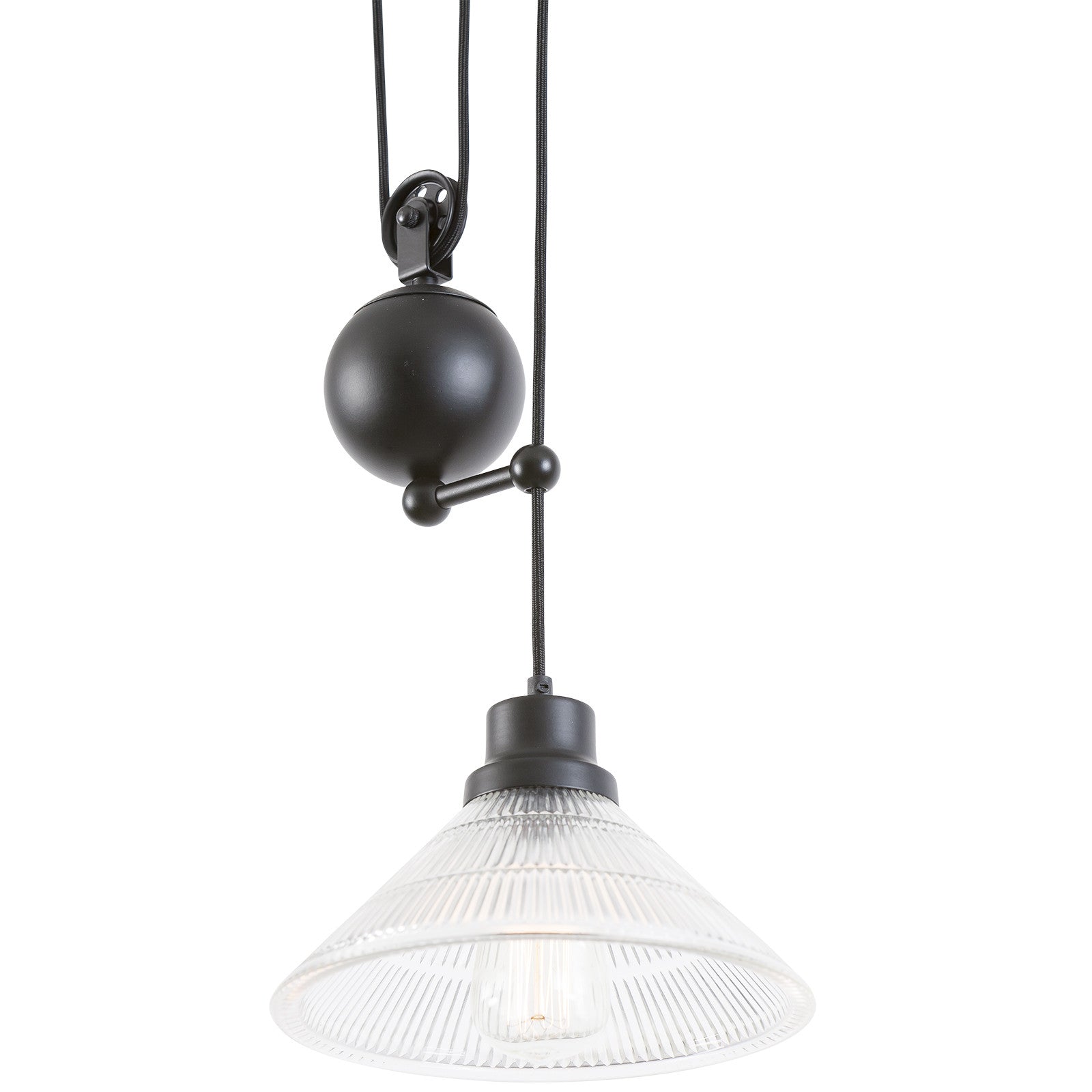Technician Industrial Pulley Pendant - living-essentials