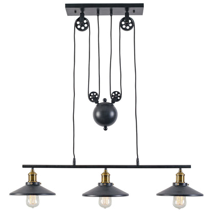 Riley 3-Light Pulley Pendant - living-essentials