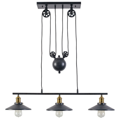 Riley 3-Light Pulley Pendant - living-essentials