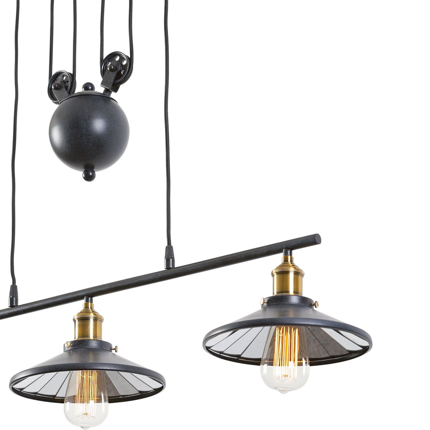 Riley 3-Light Pulley Pendant - living-essentials