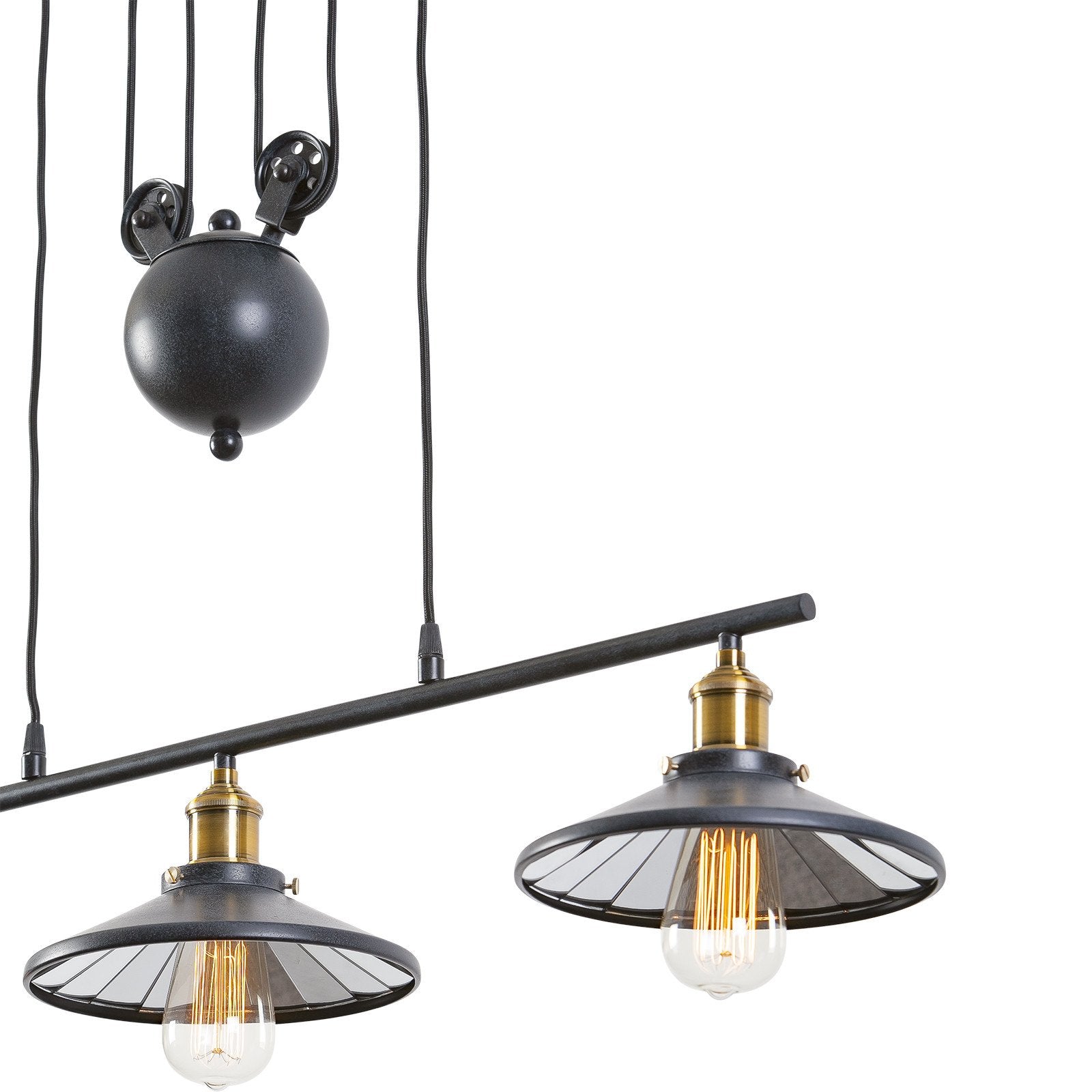 Riley 3-Light Pulley Pendant - living-essentials