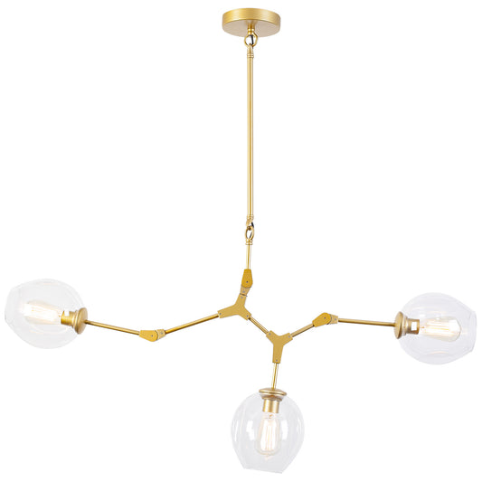 Thunder 3-Light Chandelier - living-essentials