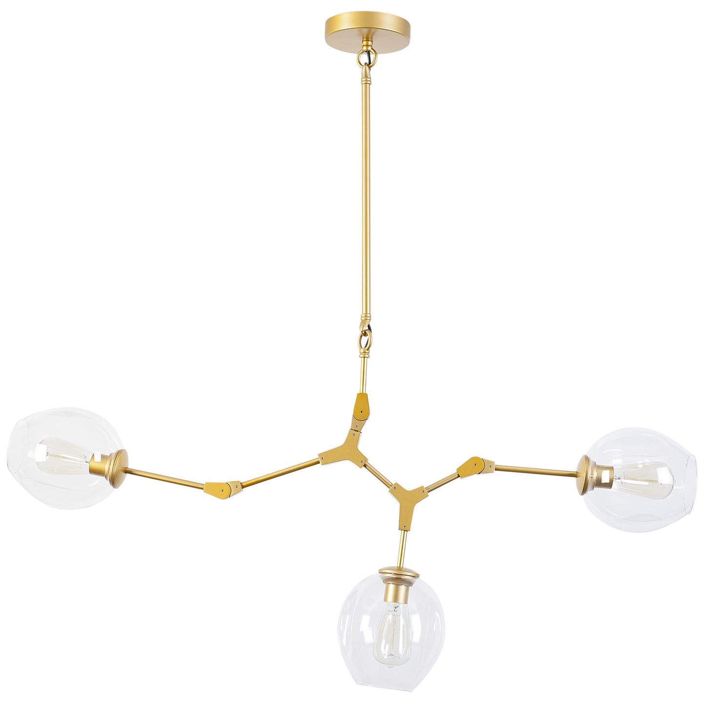 Thunder 3-Light Chandelier - living-essentials