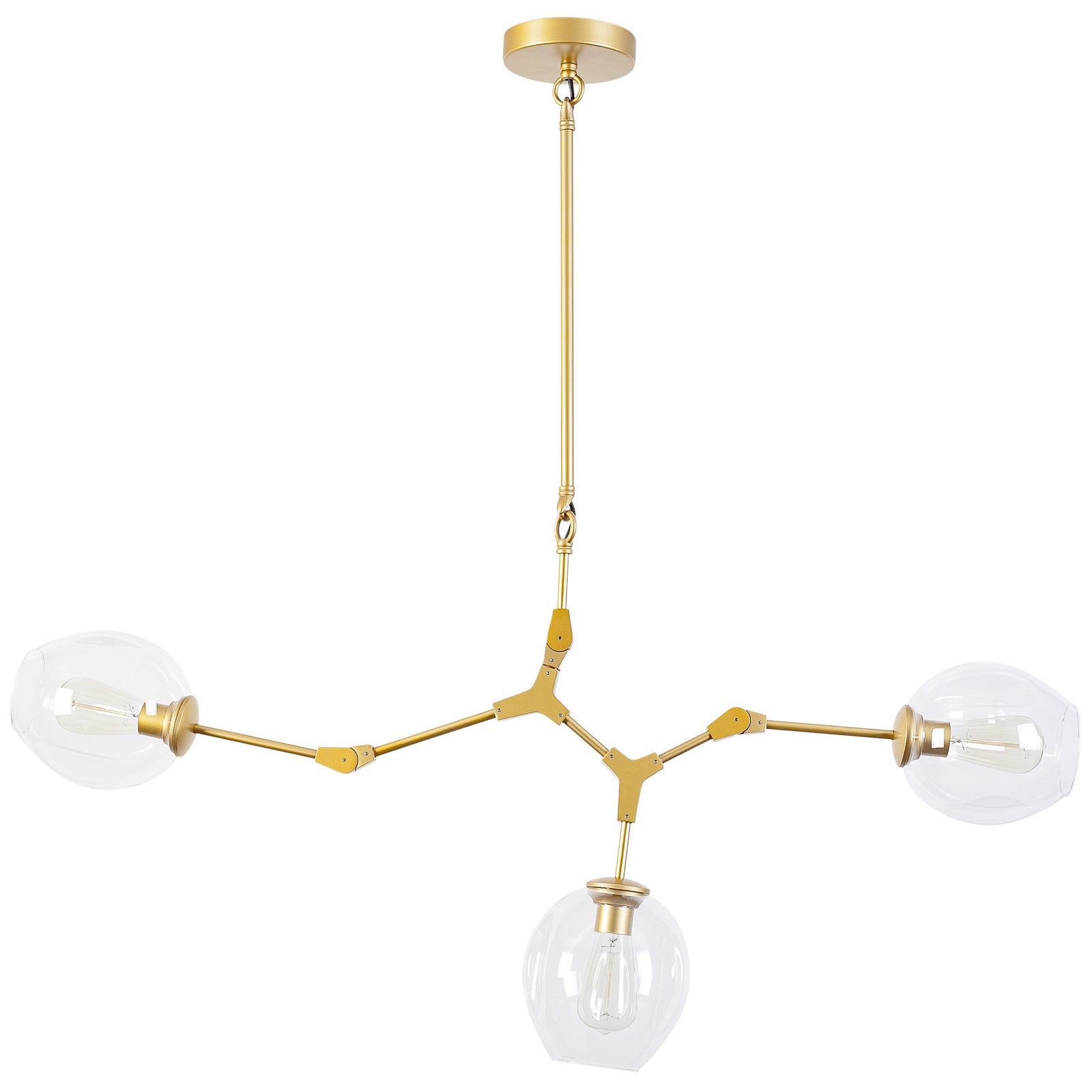 Thunder 3-Light Chandelier - living-essentials